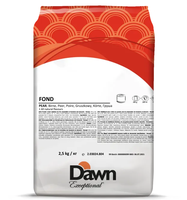 [FNDP5] Dawn Fond Poire 2,5 Kg