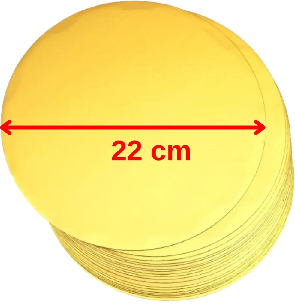 Dessou Or 22 Cm 100 Pcs