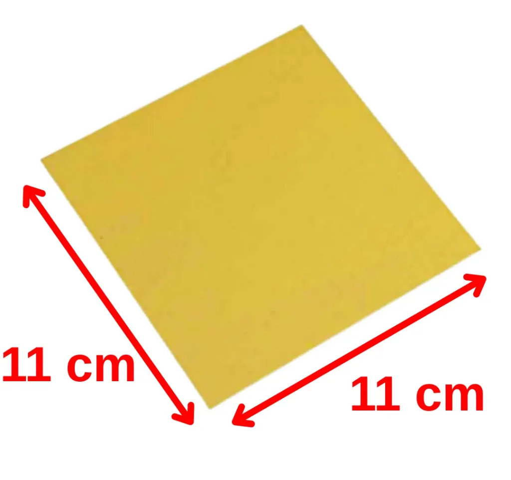 H2 11x11cm Square Cake Base
