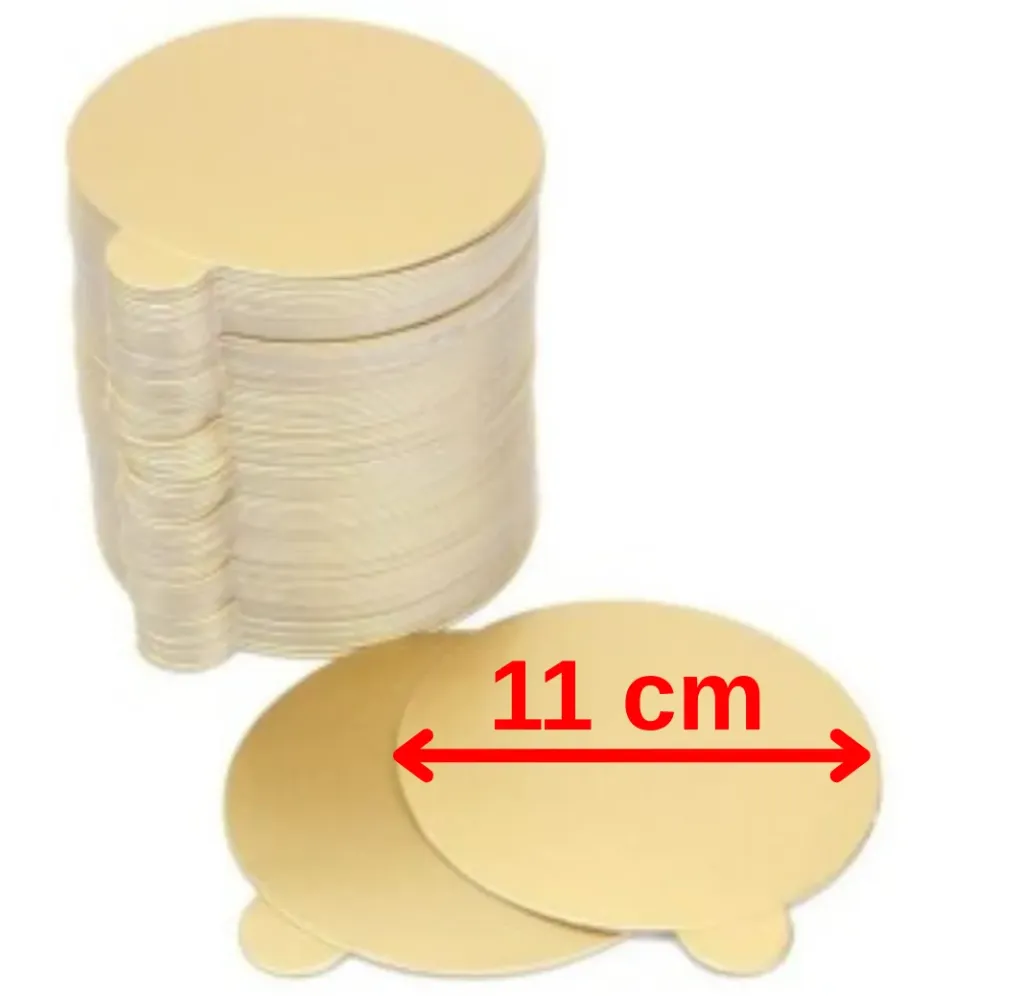 H2 11cm Yuvarlak Pasta Altlık 50  Pcs