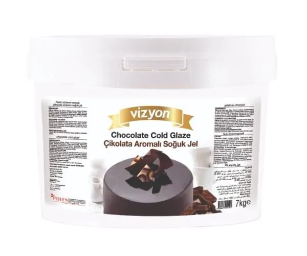 Vizyon Cold Glaze Chocolate 7 kg 7 Kg