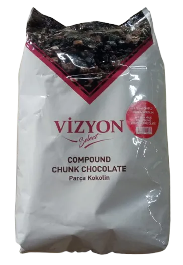 Vizyon Melkchocoladestukjes 4–7 mm - 2,5 Kg