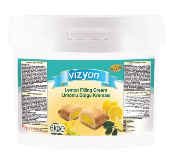Vizyon Limonlu Dolgu Kreması 6 kg