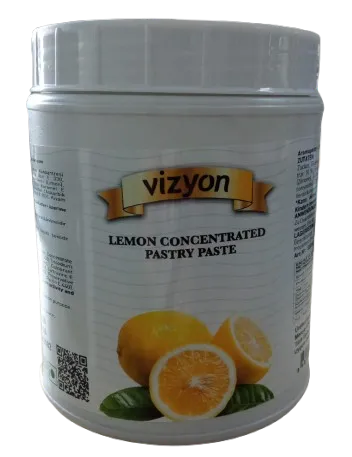 Vizyon Lemon Concentrated Pastry Paste 1 Kg