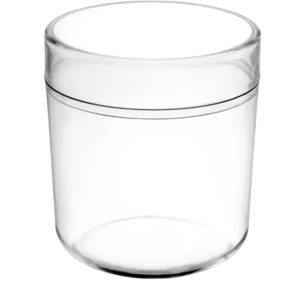 May 318 Plastik Kap (210 adet) - Yuvarlak  330 ml 82x90 mm