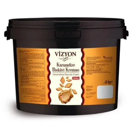 Vizyon Gekarameliseerde Biscuitcrème 6 Kg