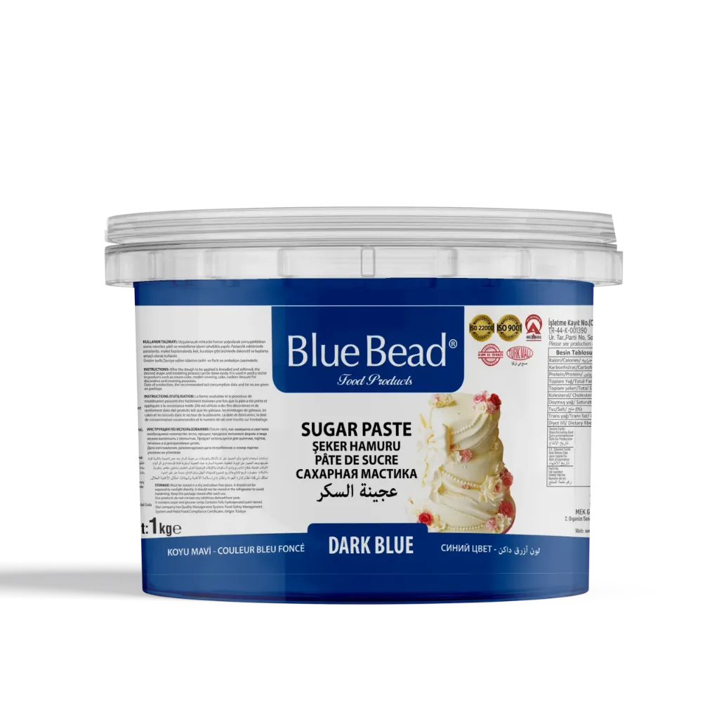 Mek Sugar Paste Dark Blue 1 Kg