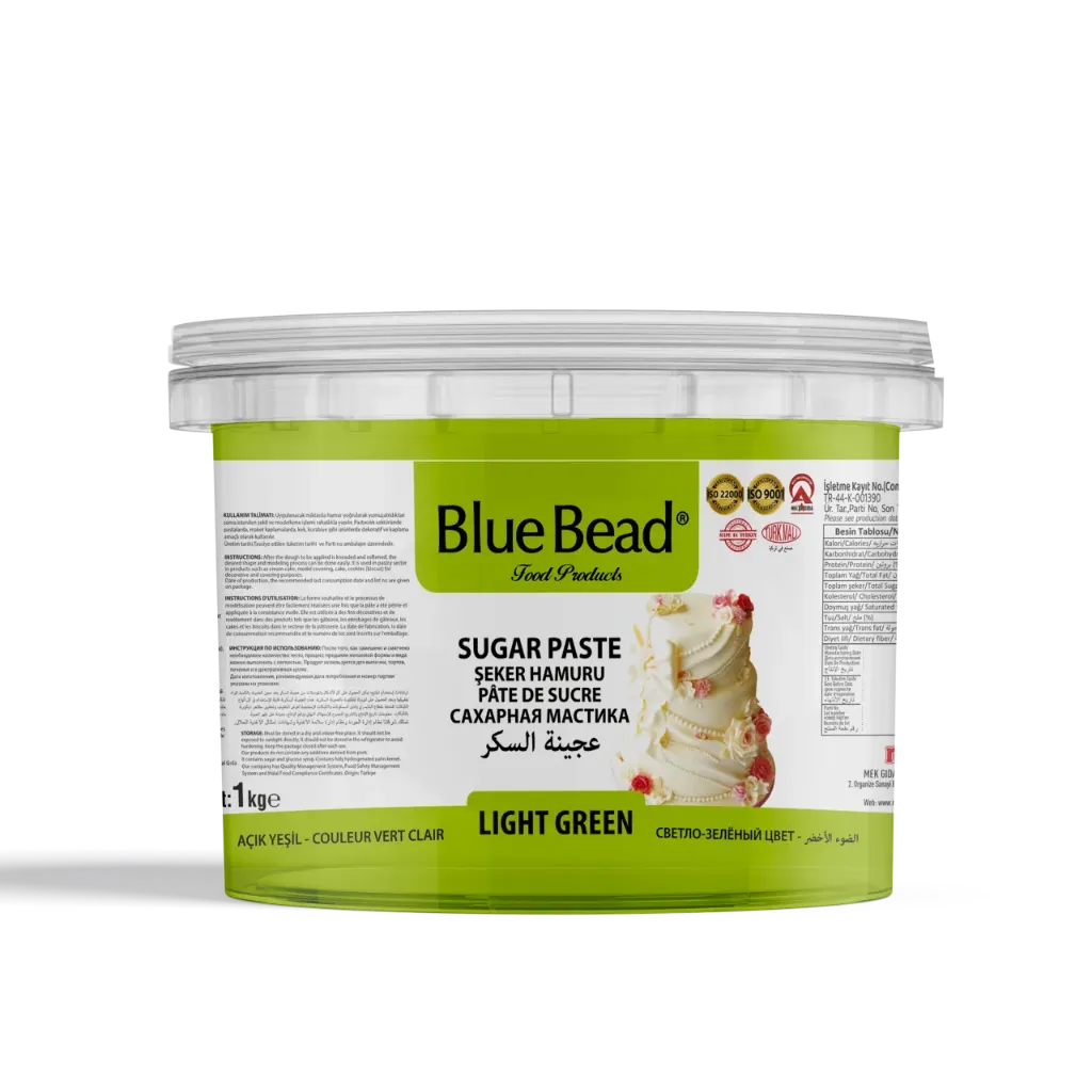 Mek Sugar Paste Light Green 1 Kg