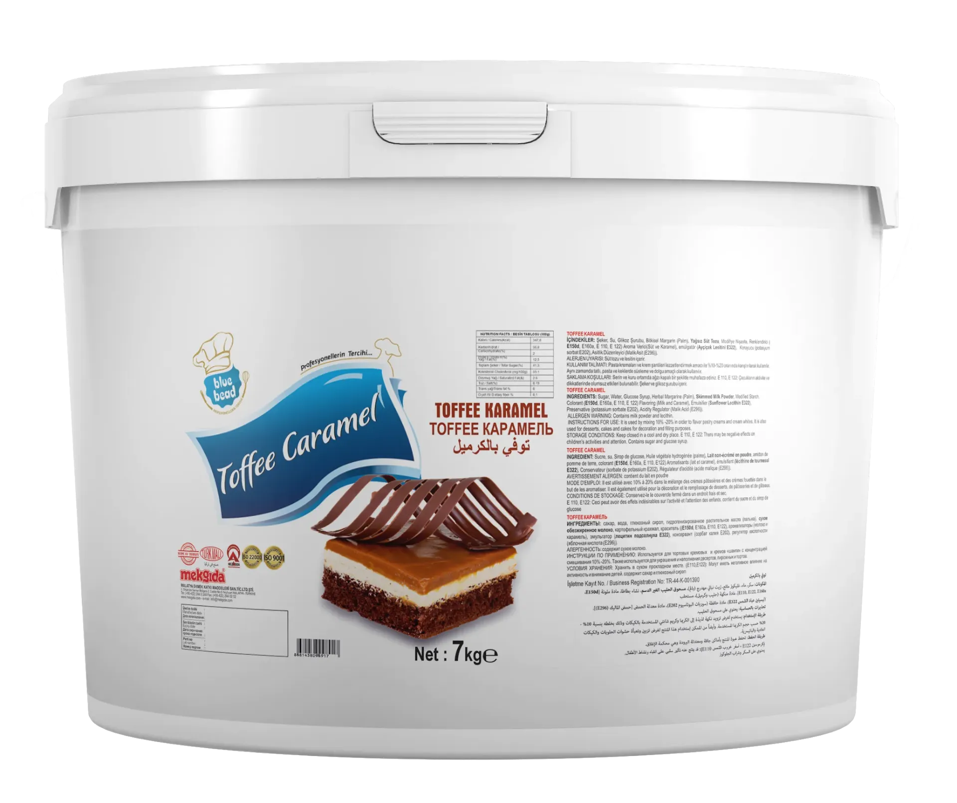 Mek Toffee Caramel 7 Kg
