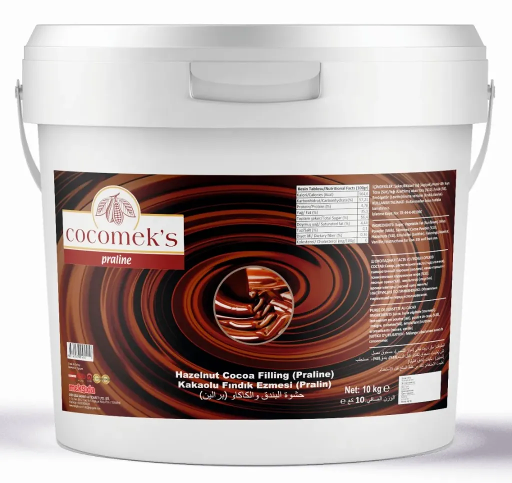 Mek (%8) Hazelnut Filling Cacao Praline 10 Kg