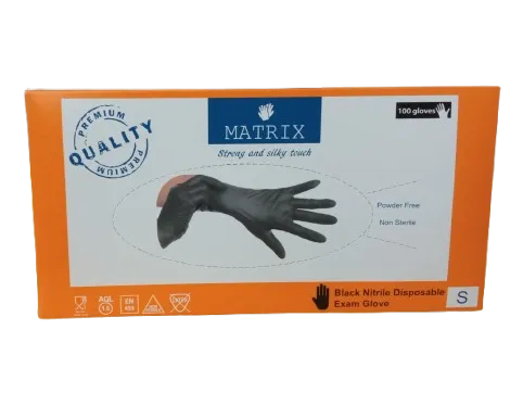 CBN - Gant Nitrile Noir 100 Taille S