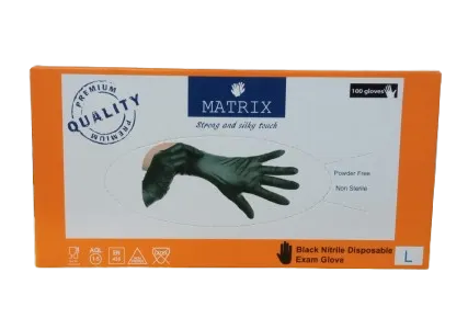 CBN - Gant Nitrille Noir 100 Taille L
