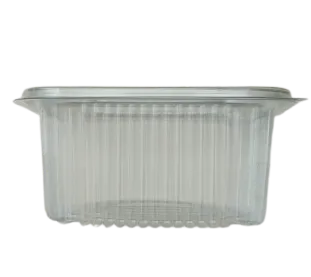 CBN - Barquette Plastique a charniere Transparent 500cc Carton de 800 pcs