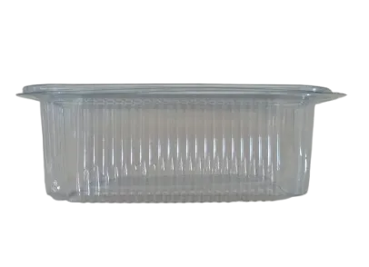 CBN - Barquette Plastique a Charniere Transparant 1000ml Carton de 600 pcs