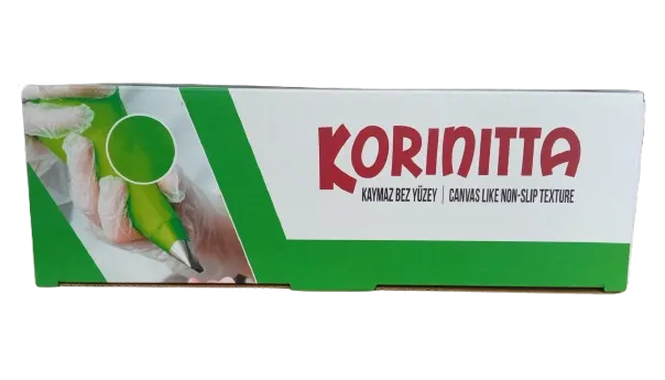 NST Korinitta Tek Kullanılmık Sıkma Torbası 55x26cm 60 Adet