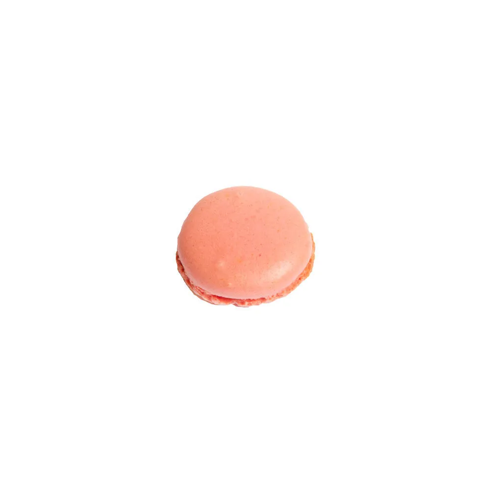 Macarons Strawberry Unfilled 3,5 Cm 160 Pcs