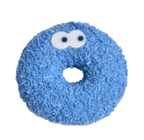 Donut Blue 36 Pcs