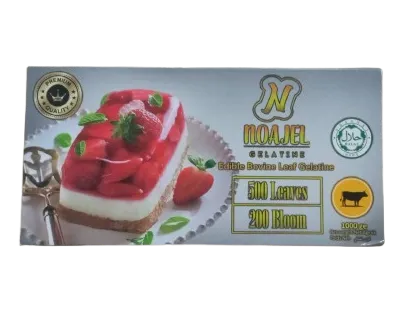 [YAPRAKJELATIN] Feuilles de Gelatine Helal 1 Kg
